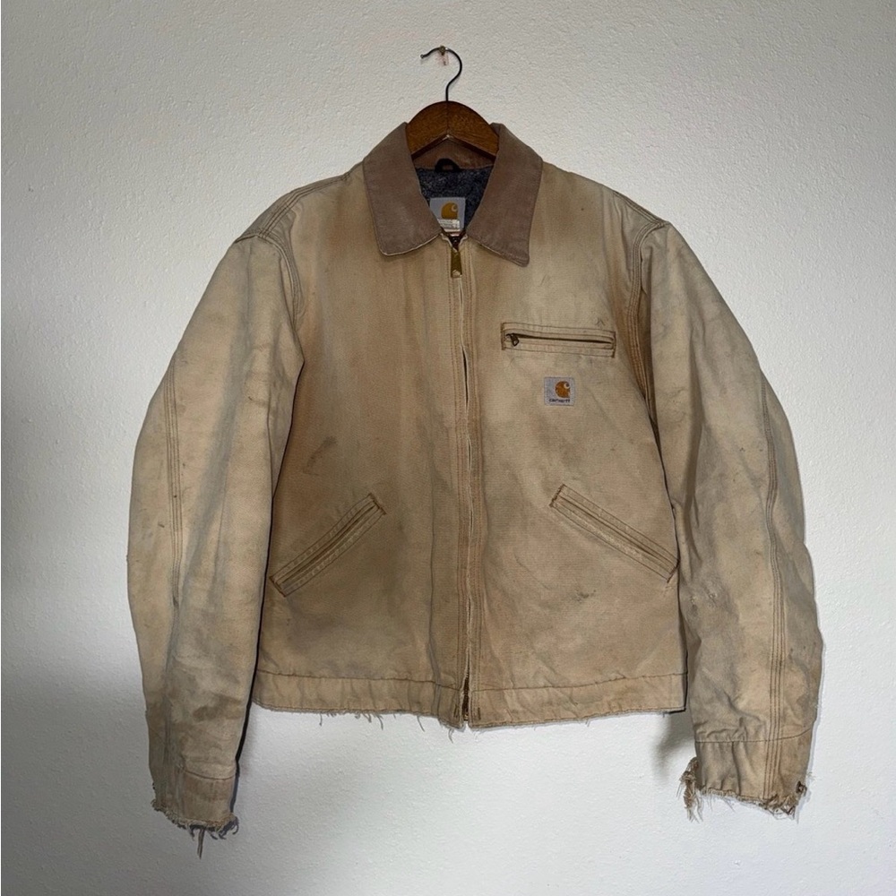 Carhartt Men's Beige Work Jacket